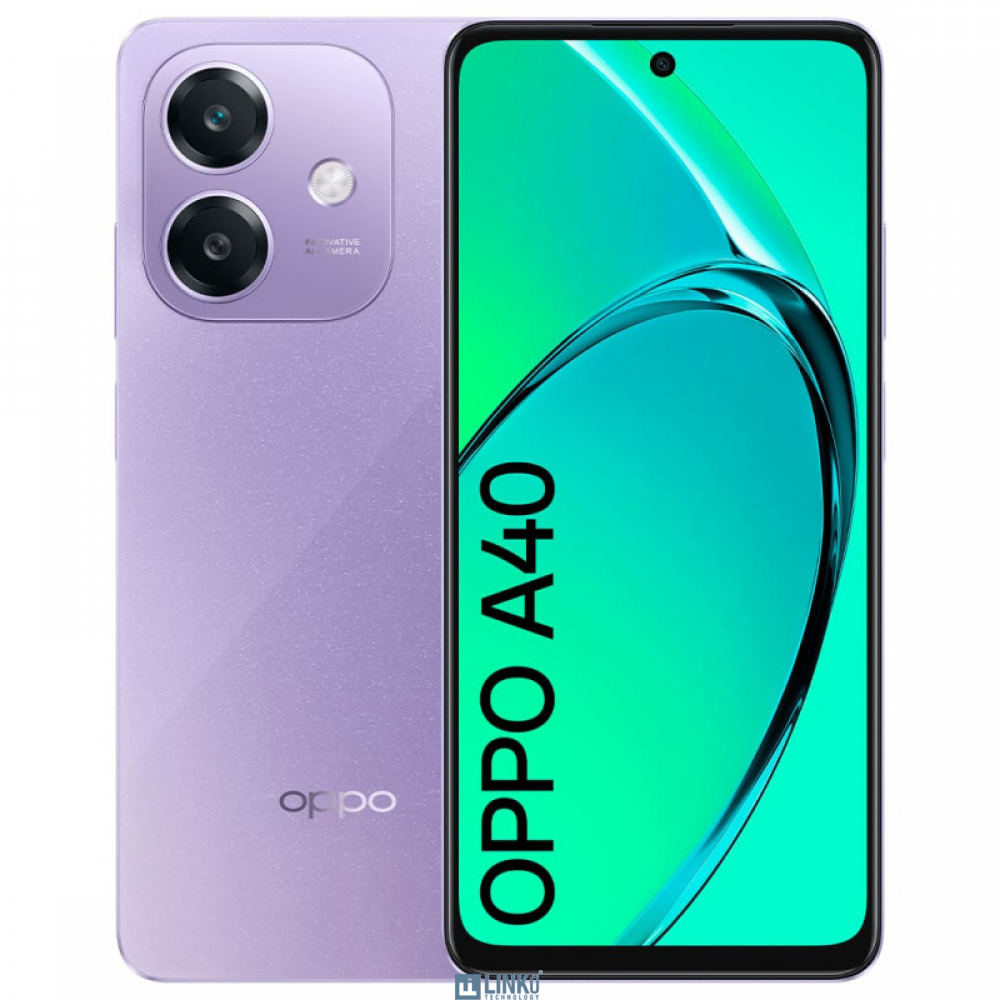 OPPO A40 6,72" HD+ 4+4GB/128GB 5MP/50MP STARRY PURPLE