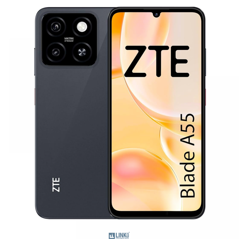 ZTE BLADE A55 6,75" HD+ 4+8GB/128GB 8MP/13MP STARRY BLACK