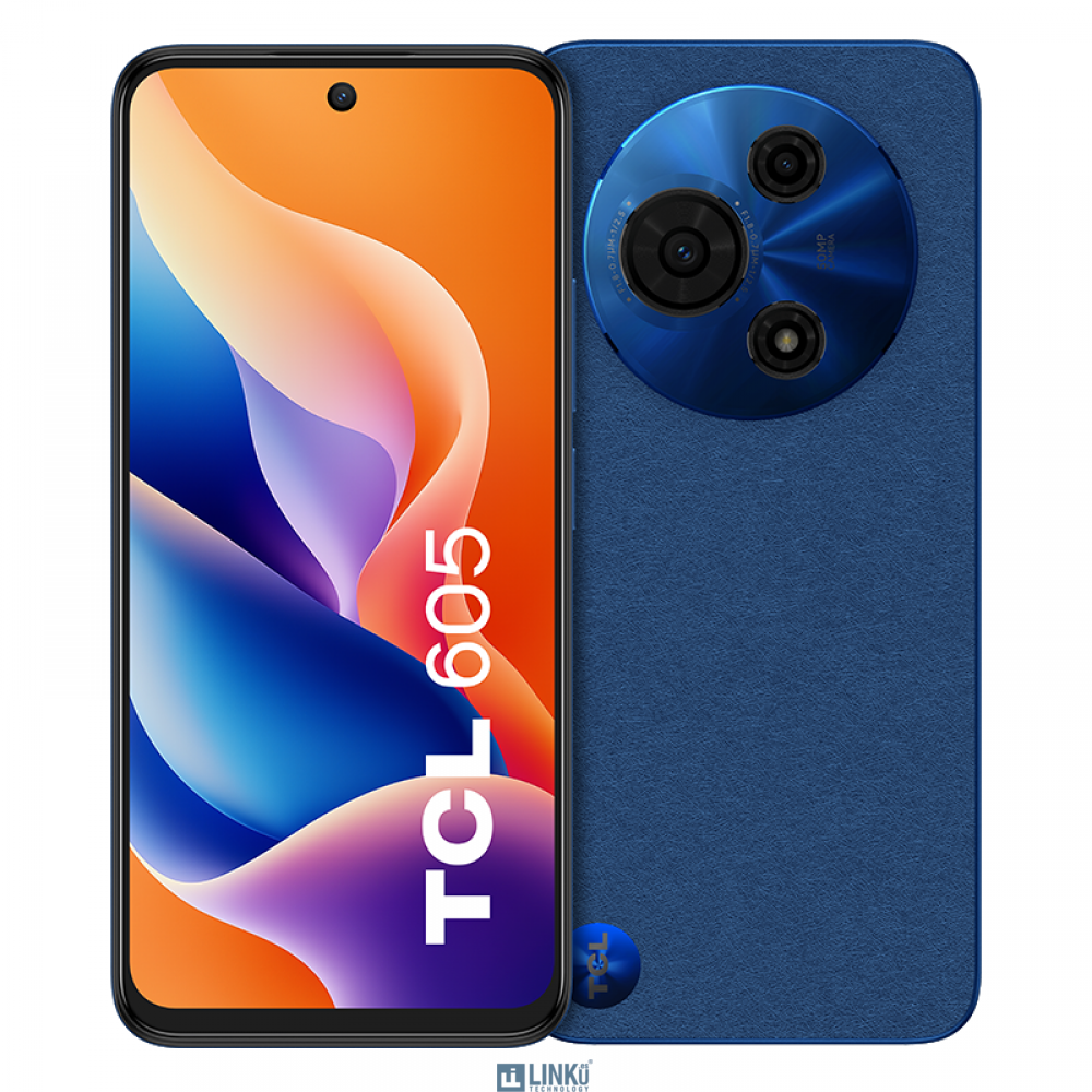 TCL 605 6,67" HD+  4+8GB/128GB 5MP/50MP DS MIDNIGHT BLUE