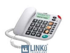MAXCOM TELEFONO FIJO  KXT480  WHITE