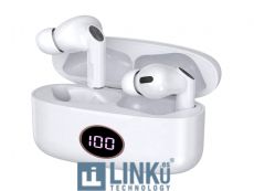 COOL AURICULARES STEREO BLUETOOTH EARBUDS LCD  AIR PRO BLANCO
