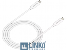 CANYON CABLE UC-44 USB-C A USB-C 240W 40GBPS 4K 1M BLANCO