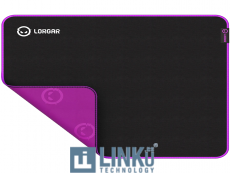 LORGAR ALFOMBRILLA DE RATON MAIN 315 500X420 NEGRO/MORADO