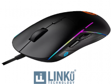 CANYON RATON GAMING SHADDER GM-321 RGB 6 BOTONES NEGRO