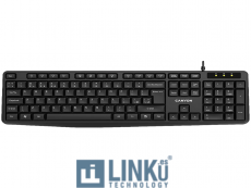 CANYON TECLADO ALÁMBRICO KB-1 ES LAYOUT NEGRO