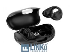 COOL AURICULARES STEREO BLUETOOTH EARBUDS CLIP NEGRO