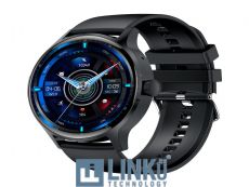 COOL SMARTWATCH IRIS SILICONA NEGRO (AMOLED, LLAMADAS, SALUD, DEPORTE)