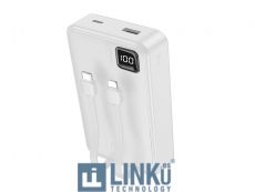 COOL BATERIA EXTERNA UNIVERSAL POWER BANK 22.5W 20.000 MAH (TIPO-C / LIGHTNING) BLANCO