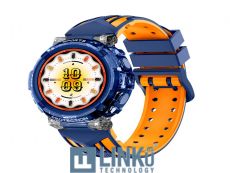 COOL SMARTWATCH CLEVER SILICONA AZUL (LLAMADAS, SALUD, DEPORTE)