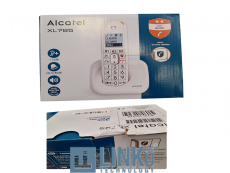 CAJA UN POCO ARRUGADA ALCATEL TELEFONO DEC XL785 WHITE
