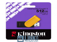 PENDRIVE EXODIA S 512 GB USB 3.2 DTXS/512GB KINGSTON