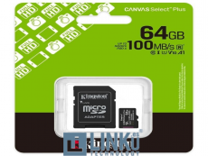 KINGSTON MICRO SD 64 GB CL10 SDCS3/64GB 1A