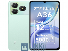 ZTE BLADE A36 6,75" HD+ 4+8GB/64GB 5MP/8MP AQUA GREEN