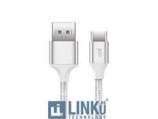 COOL CABLE USB NYLON UNIVERSAL TIPO C (1.2 METROS)