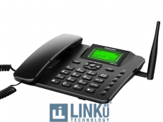 MAXCOM TELEFONO FIJO MM43D 2" (4G) SIM BLACK (NO RJ11)